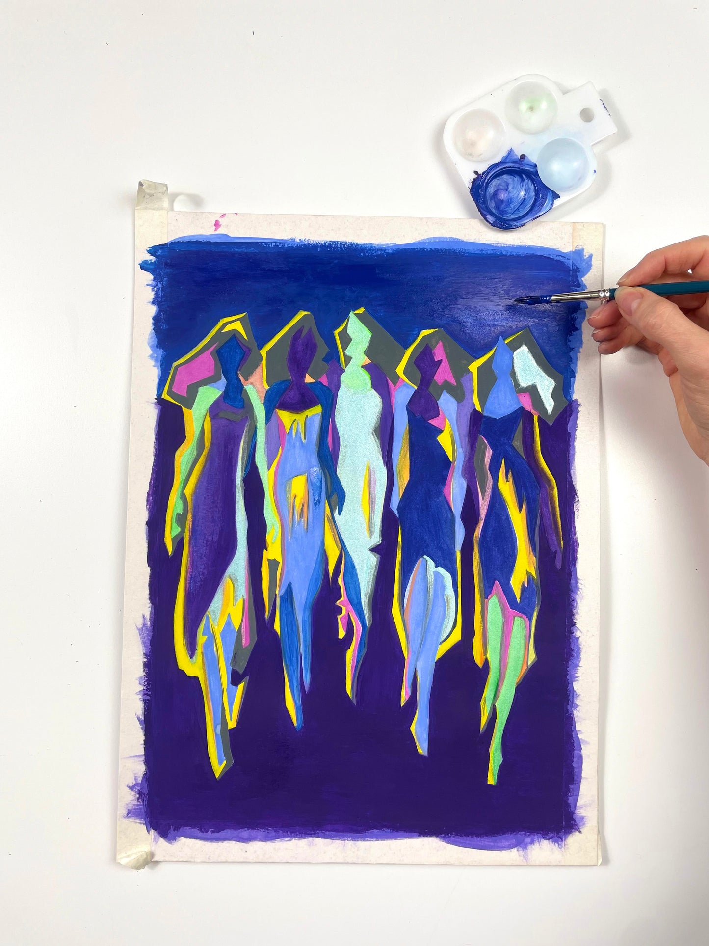 Blue Catwalk - Original