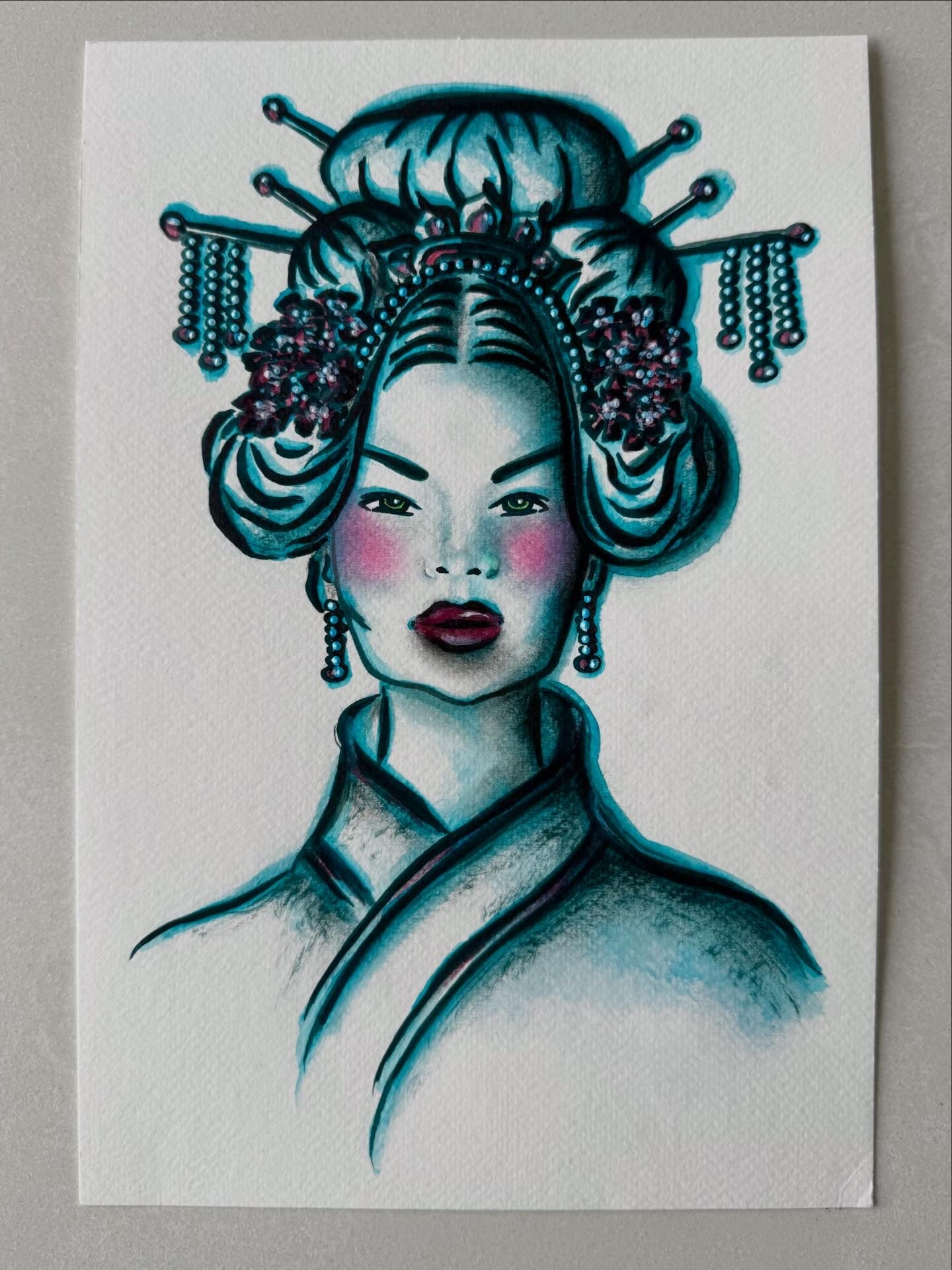 Chinese Princess - (Original A4)